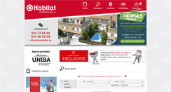 Desktop Screenshot of inmohabitat.es